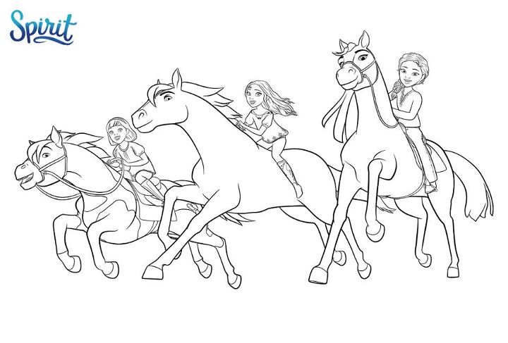 Free Spirit Coloring Sheet