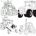 20 Free Tractor Coloring Pages for Kids and Adults