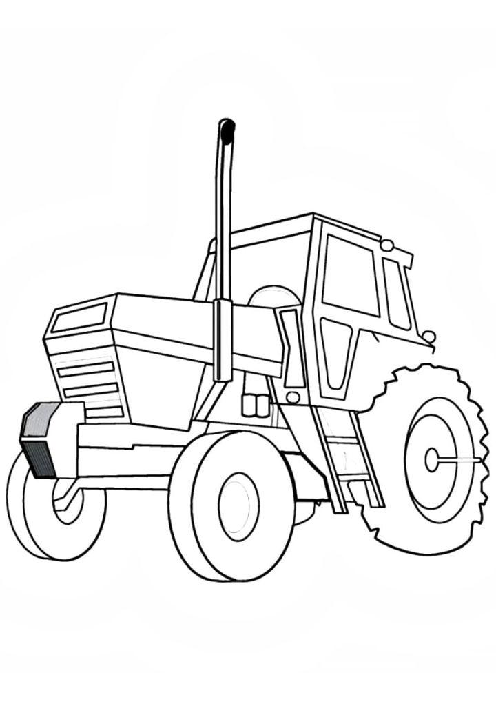 Free Tractor Coloring Sheets