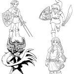 20 Free Zelda Coloring Pages for Kids and Adults