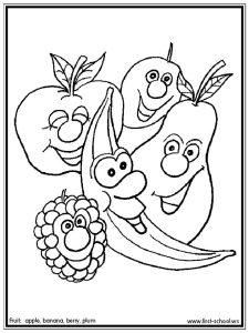 25 Free Fruit Coloring Pages for Kids and Adults