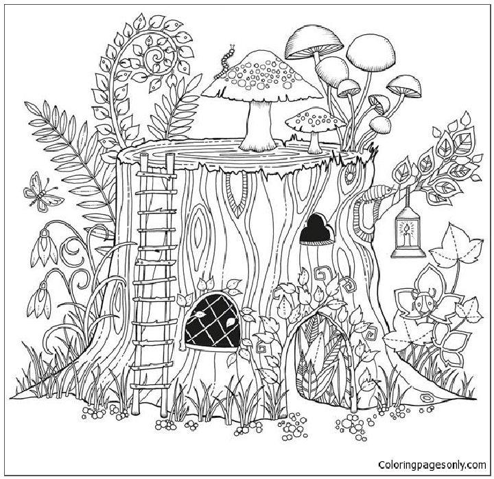 Gardens Coloring Pages and Activities