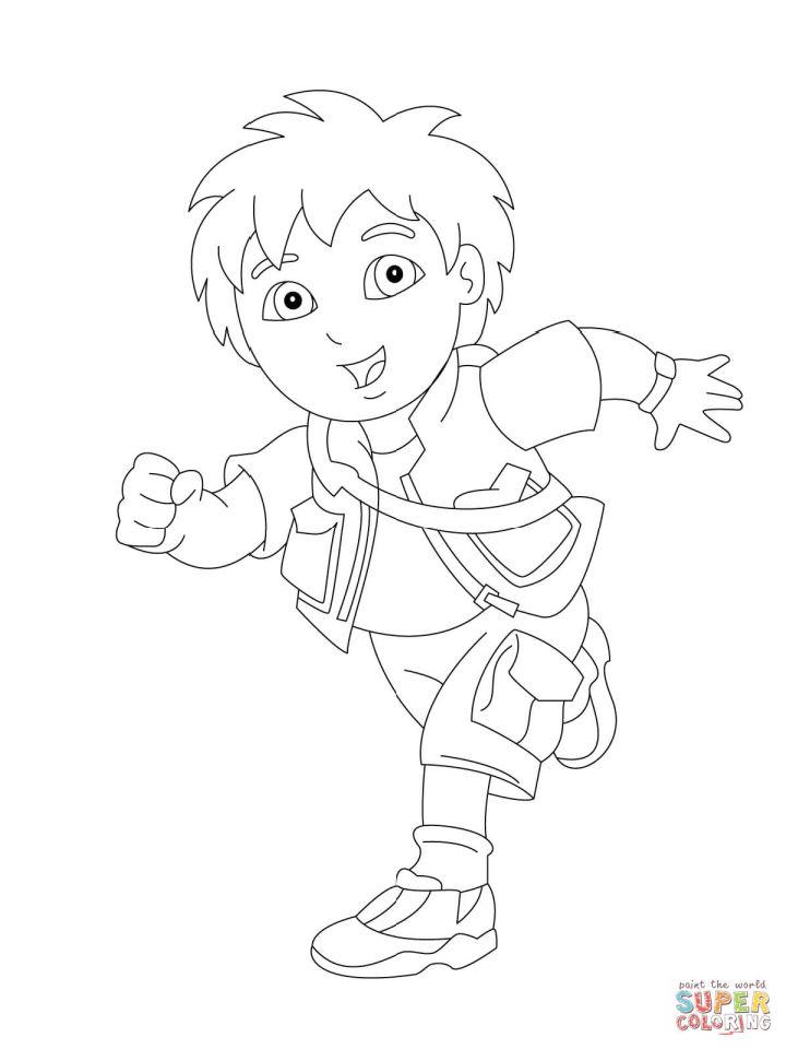 Go Diego Go Coloring Pages And Activities