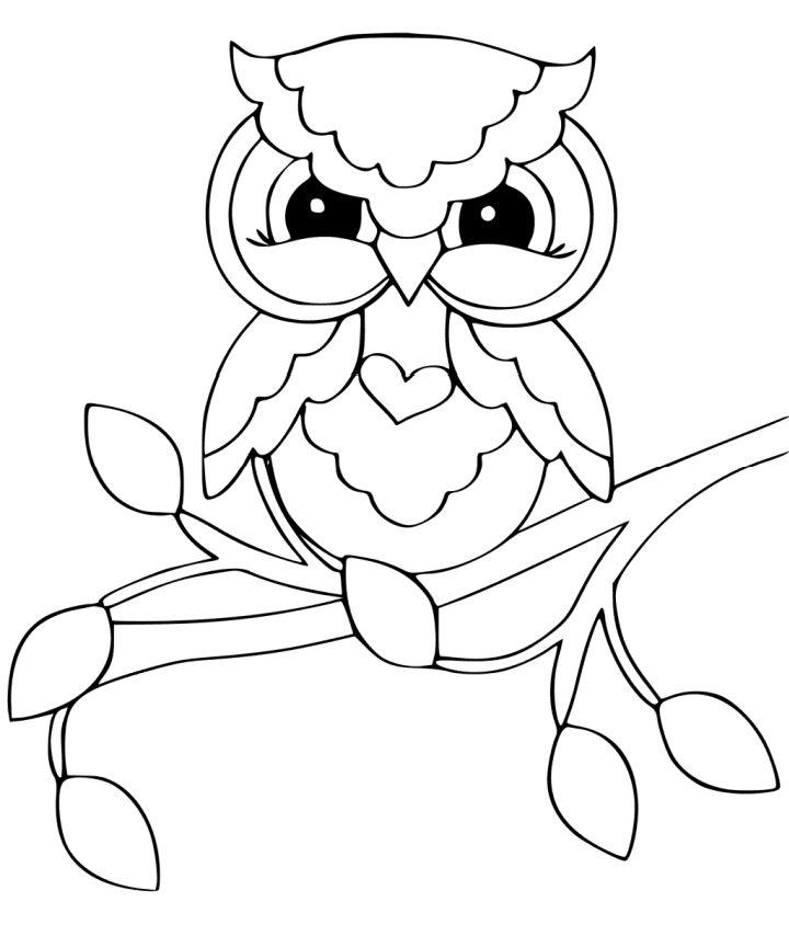 25 Free Owl Coloring Pages for Kids and Adults