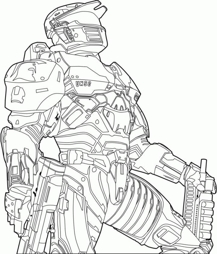 Halo Coloring Pages to Download