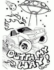 25 Free Hot Wheels Coloring Pages for Kids and Adults