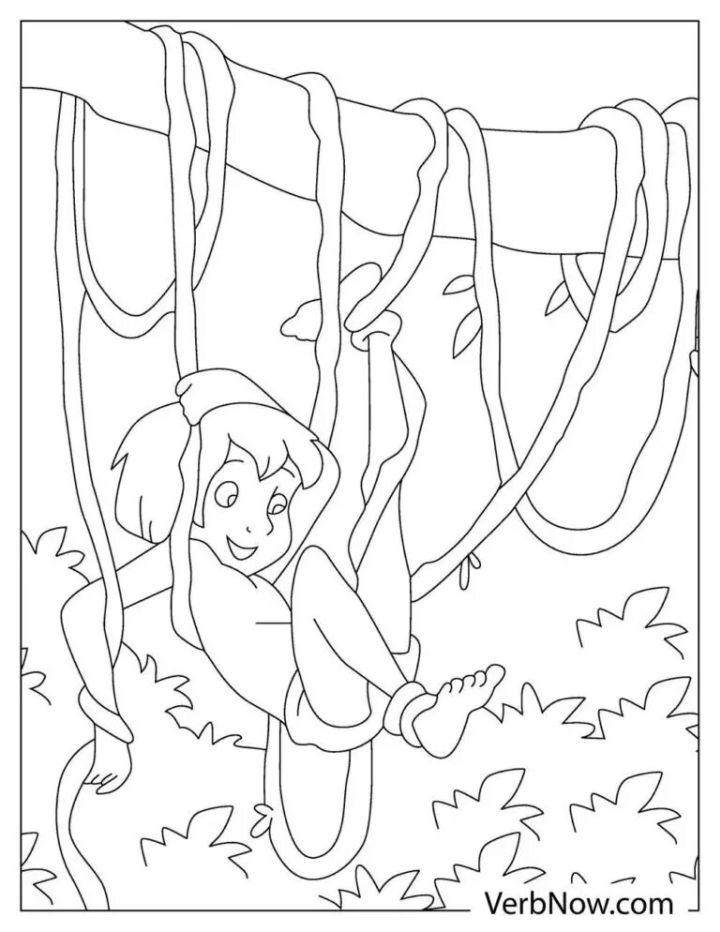Jungle Coloring Pages and Book for Download