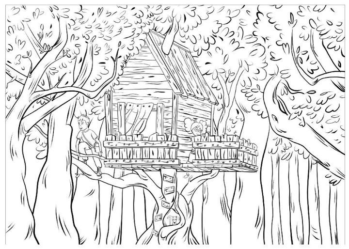 Jungle Coloring Pages for Adults