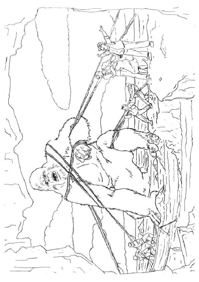 King Kong Coloring Pages for Toddlers