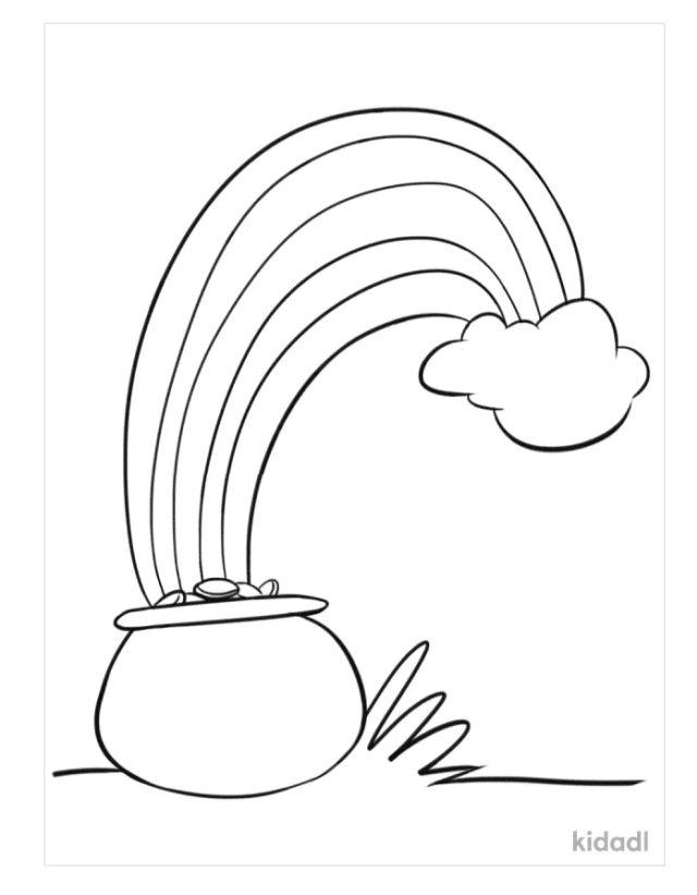 March Coloring Pages for Preschoolers