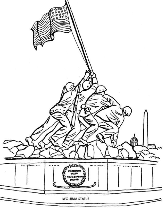 Memorial Day Coloring Pages for Adults