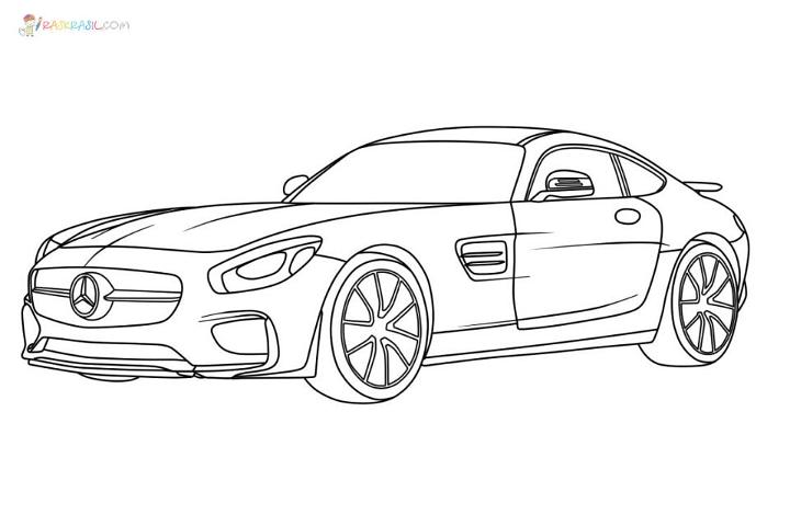Mercedes Benz Coloring Pages To Print