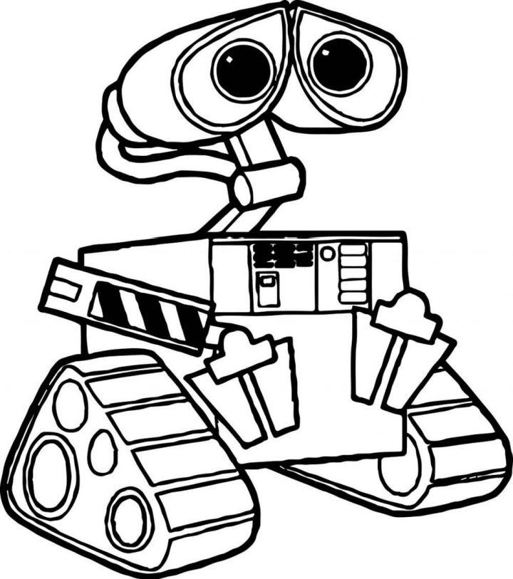 Monitoring Robot Coloring Page