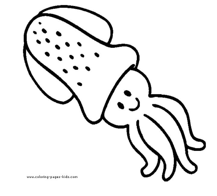 Octopus Coloring Pages and Activities