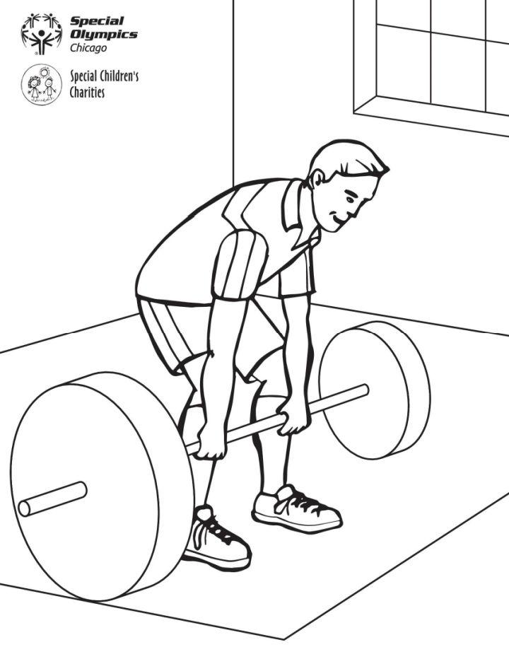  Olympic Coloring Sheets to Print