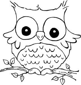 25 Free Owl Coloring Pages For Kids And Adults