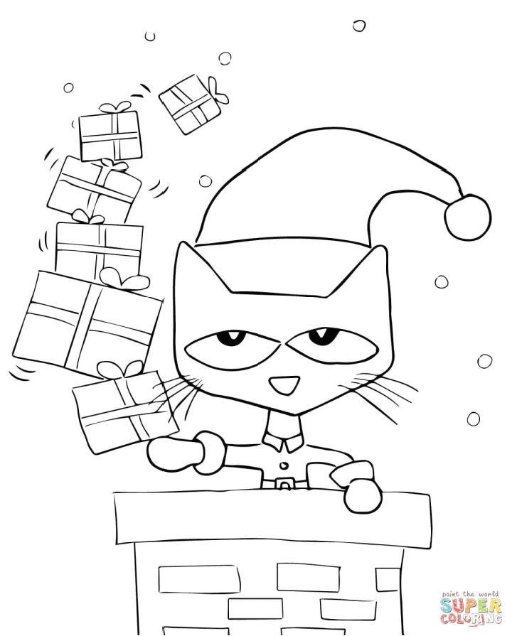 Pete the Cat Coloring Page to Print