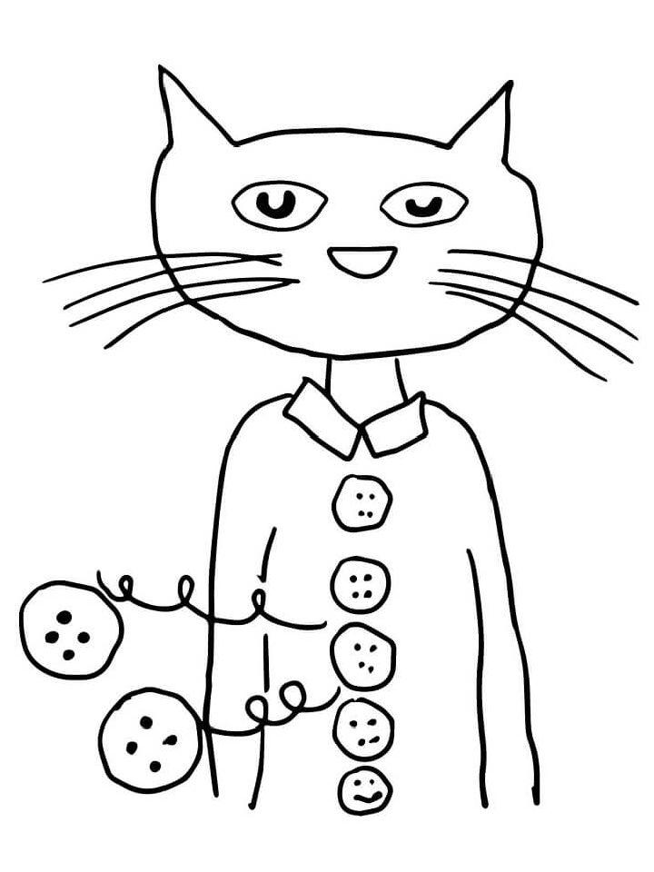 Pete the Cat Coloring Sheets