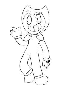 20 Free Bendy Coloring Pages For Kids And Adults