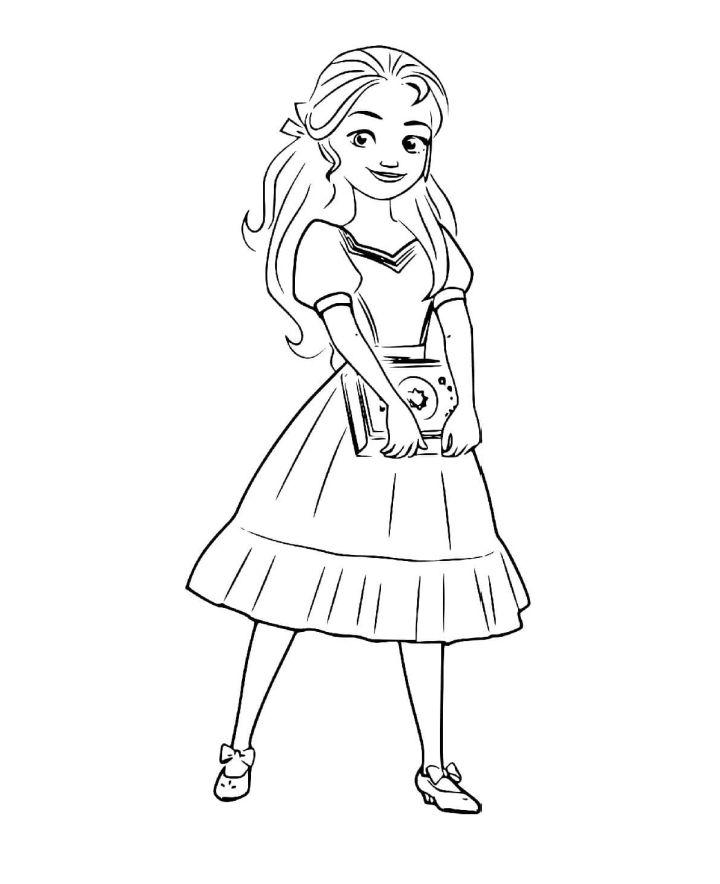 Princess Isabel Elena of Avalor Coloring Page