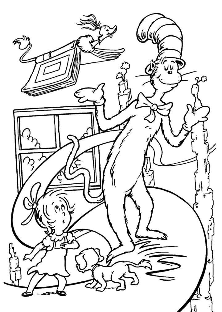 Dr Seuss Pictures to Color