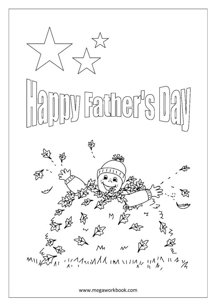Printable Fathers Day Coloring Sheets
