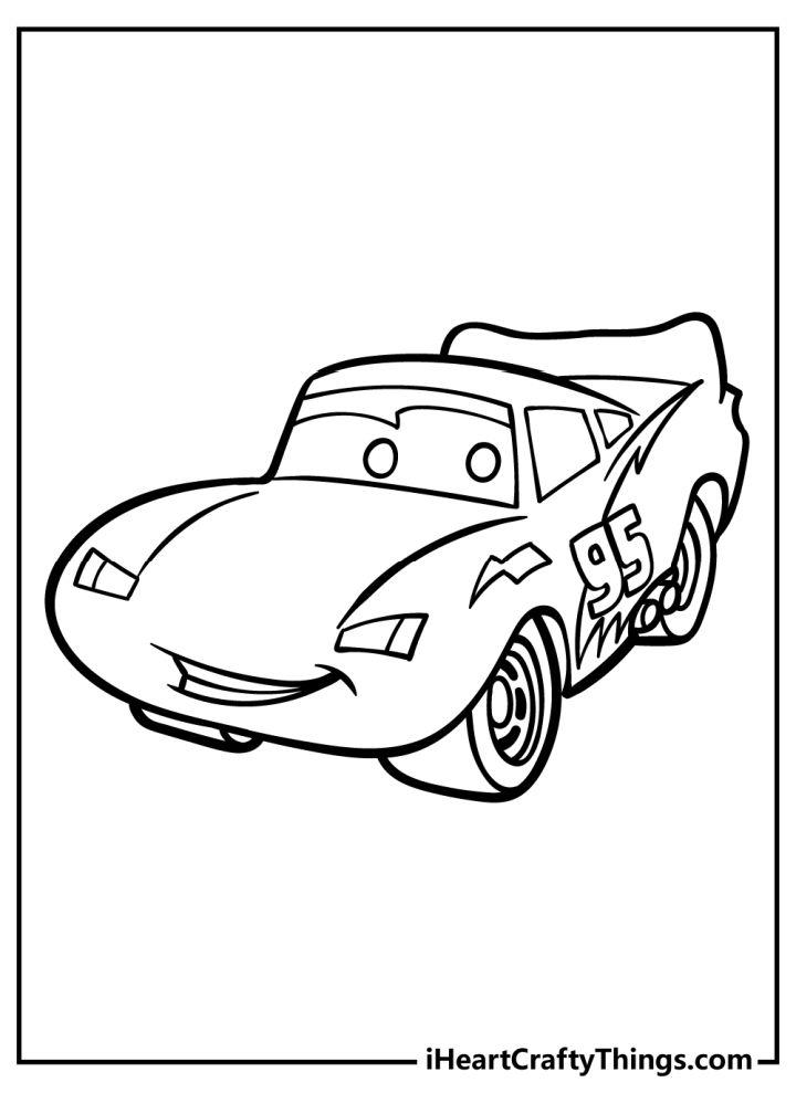 Printable Lightning Mcqueen Coloring Pages