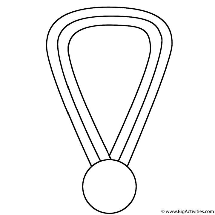 Printable Olympic Medals Coloring Pages