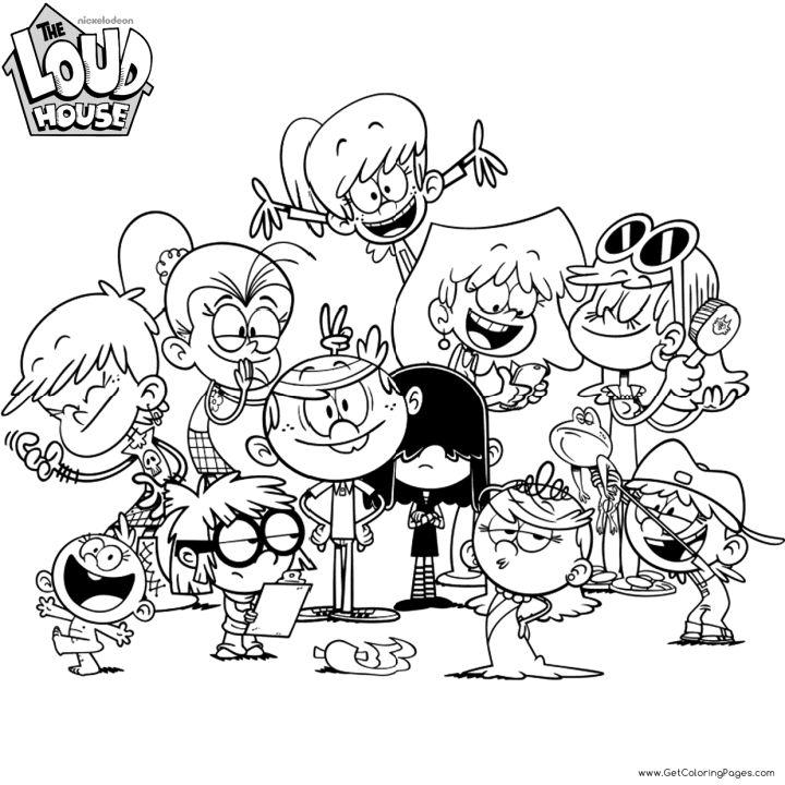 Printable The Loud House Coloring Pages