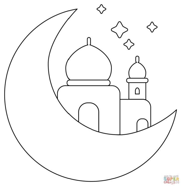 Ramadan Coloring Book Pages