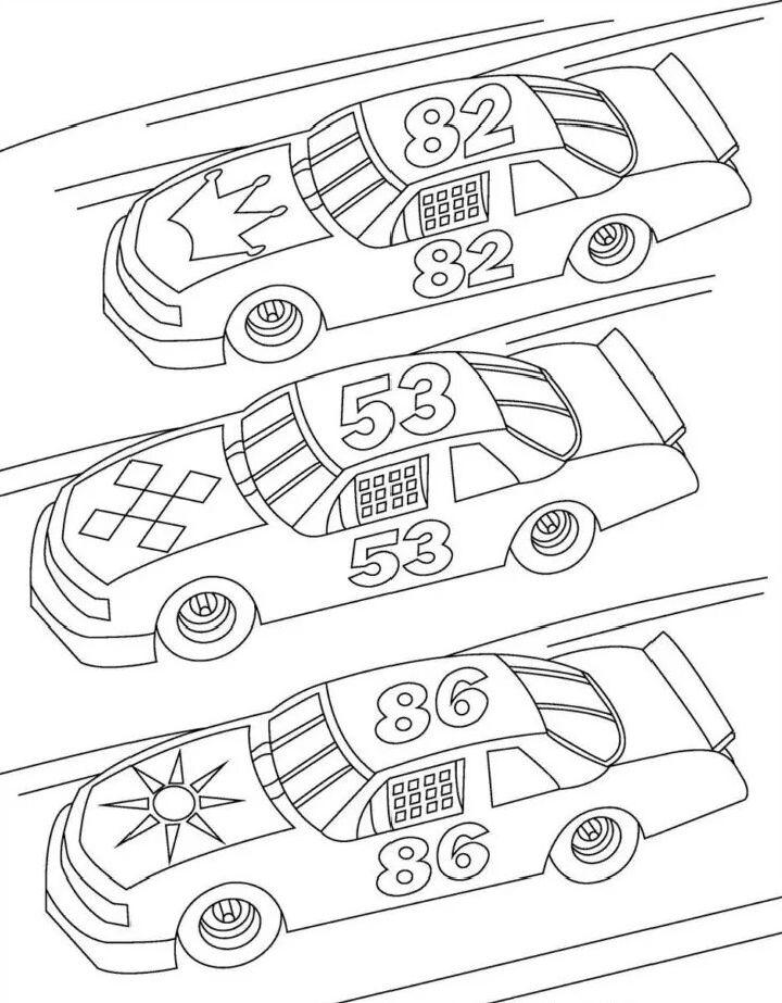 Sports Car Coloring Pages and Activities