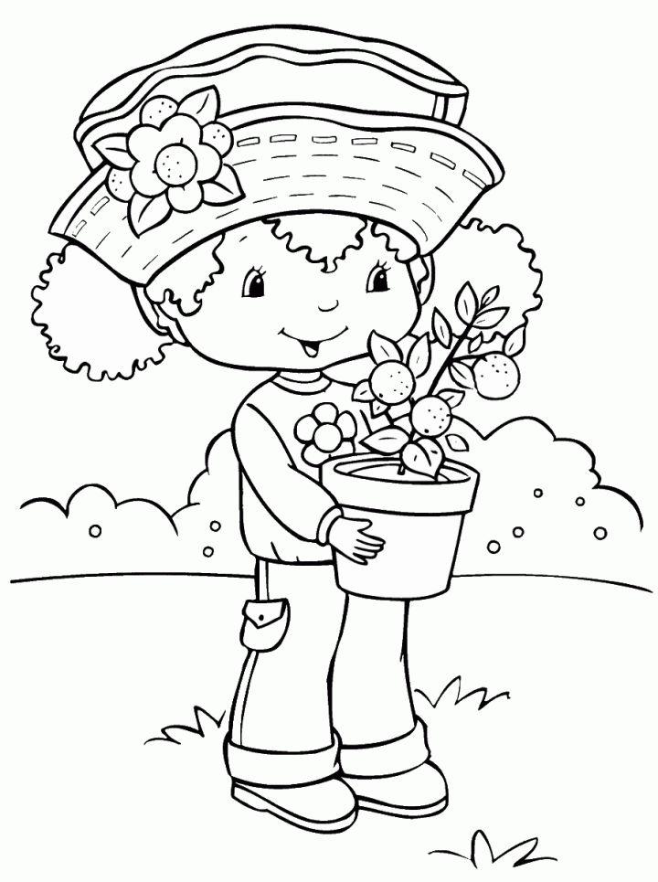 Strawberry Shortcake Coloring Pages and Activities
