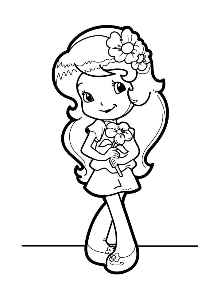 Strawberry Shortcake Coloring Pages to Print