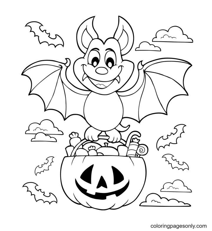 Vampire Bats Coloring Pages