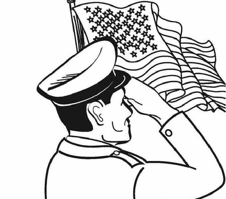 Veterans Day Coloring Pages PDF