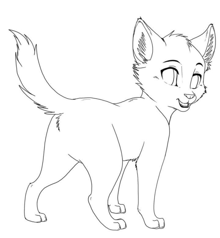 15 Free Warrior Cat Coloring Pages for Kids and Adults