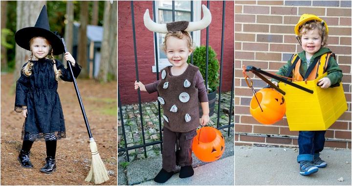 30 DIY Toddler Halloween Costumes for Boys and Girls