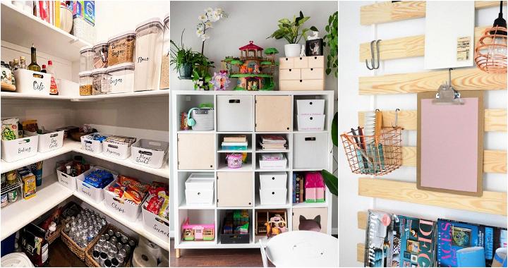 easy diy ikea organization ideas