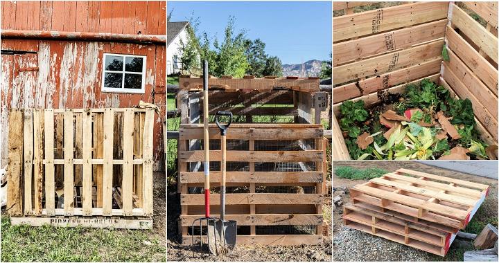 easy diy pallet compost bin ideas25 DIY Pallet Compost Bin Ideas and Free Plans To Build Your Own compost bin