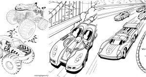25 Free Hot Wheels Coloring Pages for Kids and Adults
