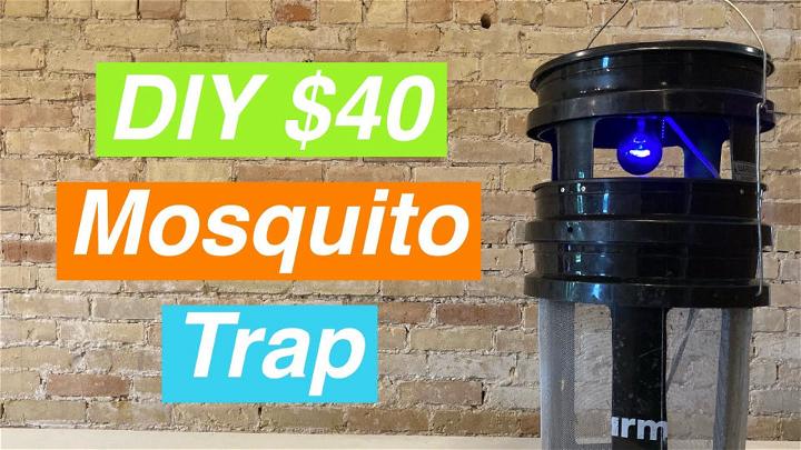 Easy 5 Gallon Pail Mosquito Trap