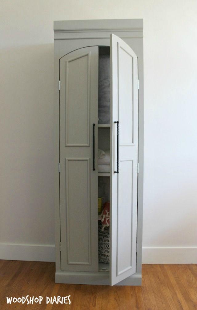 Knock Off Narrow Pantry Cabinet