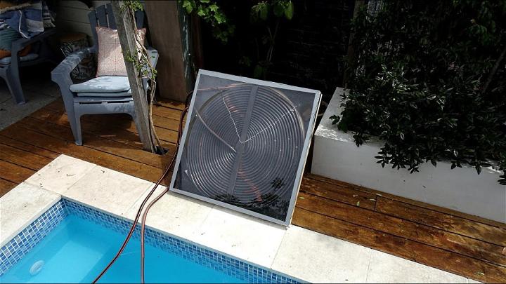 Black Hose Pool Heater