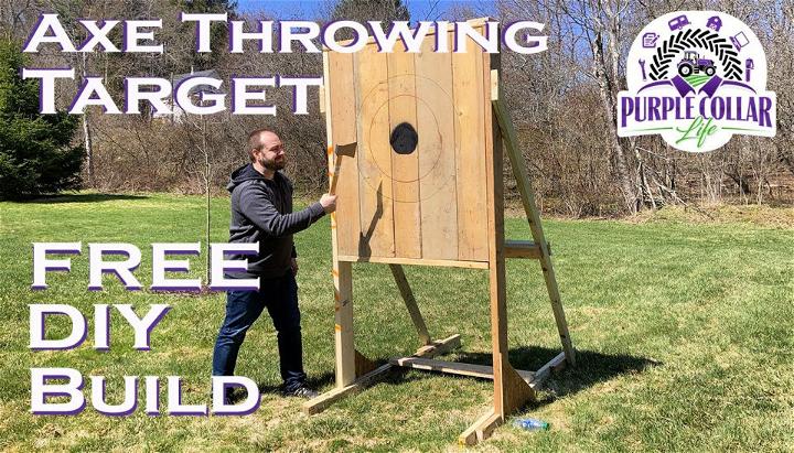 Build a Cheap Axe Throwing Target