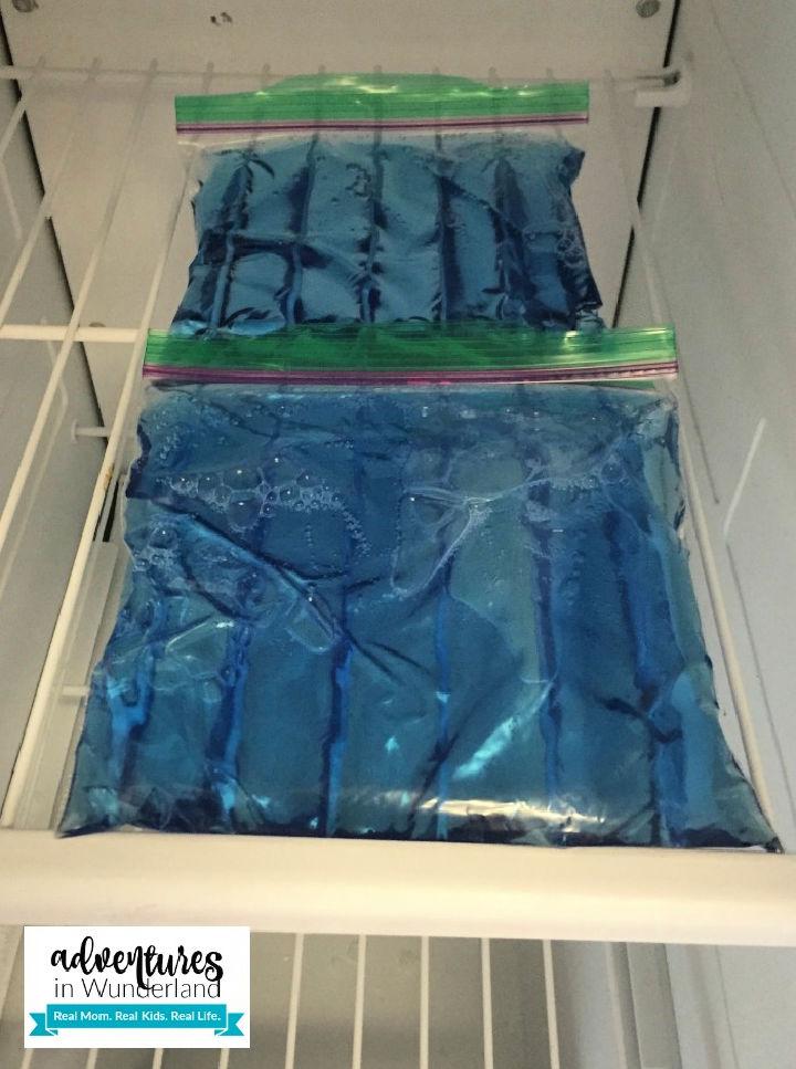 Cold Packs With Dawn Dish Soap