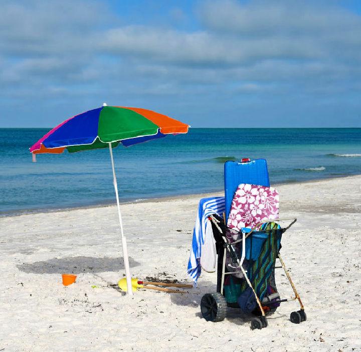 DIY Beach Cart on a Budget