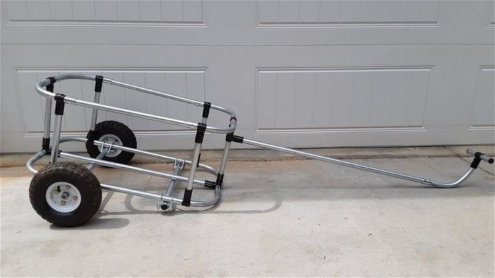 DIY Beach or Dock Cart Using EMT Conduit