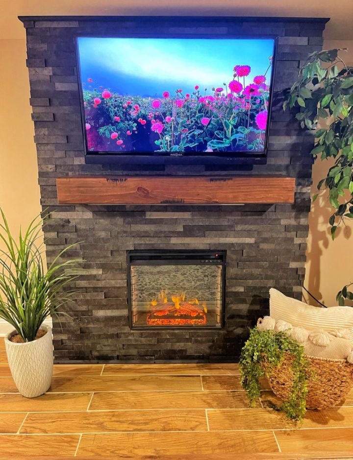 DIY Electric Fireplace