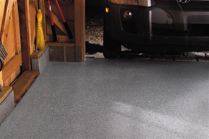 DIY Garage Floor with Epoxy