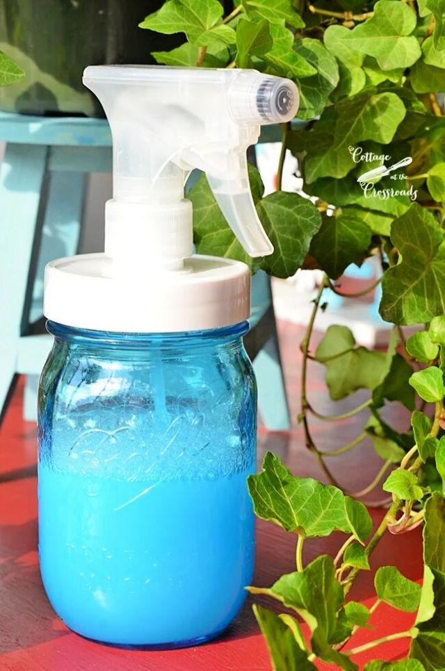 DIY Mason Jar Shower Cleaner